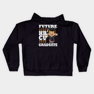 Future HBCU Grad Graduation Black Student College Graduate Kids Hoodie